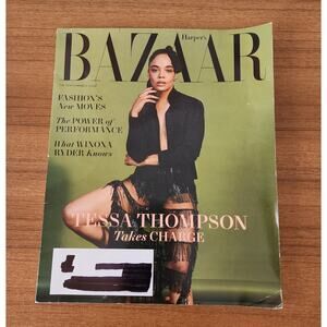 Harpers Bazaar Magazine Tessa Thompson The Performance Issue Periodical